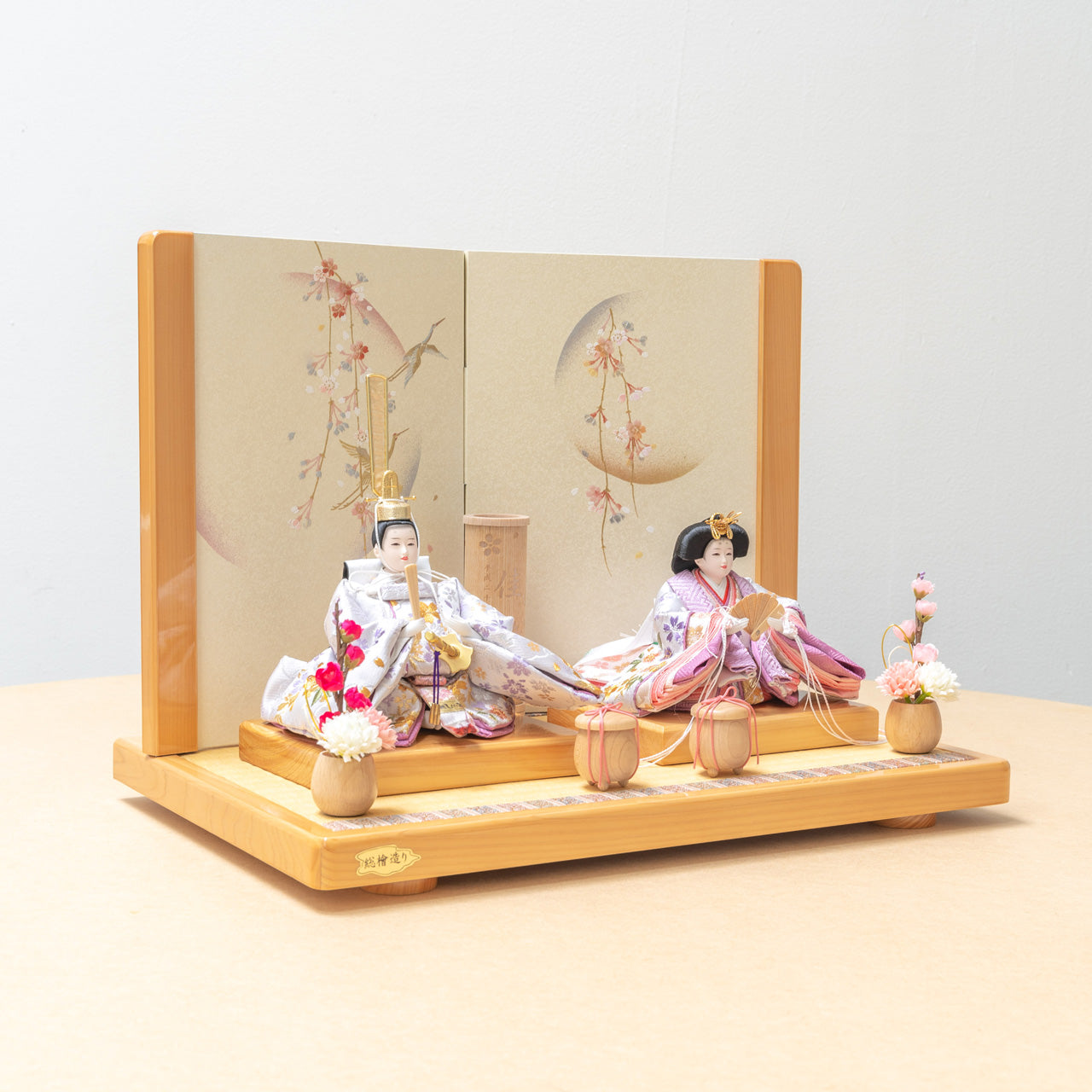 ことのひな人形 はな ひのき 平台