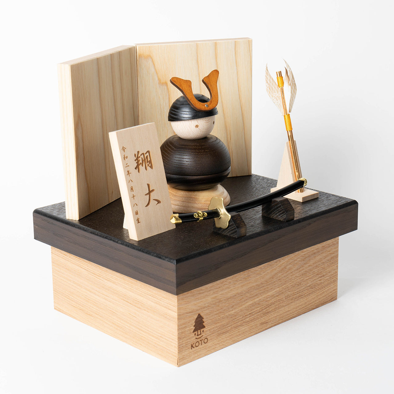 ことの木製鎧 大鍬 収納