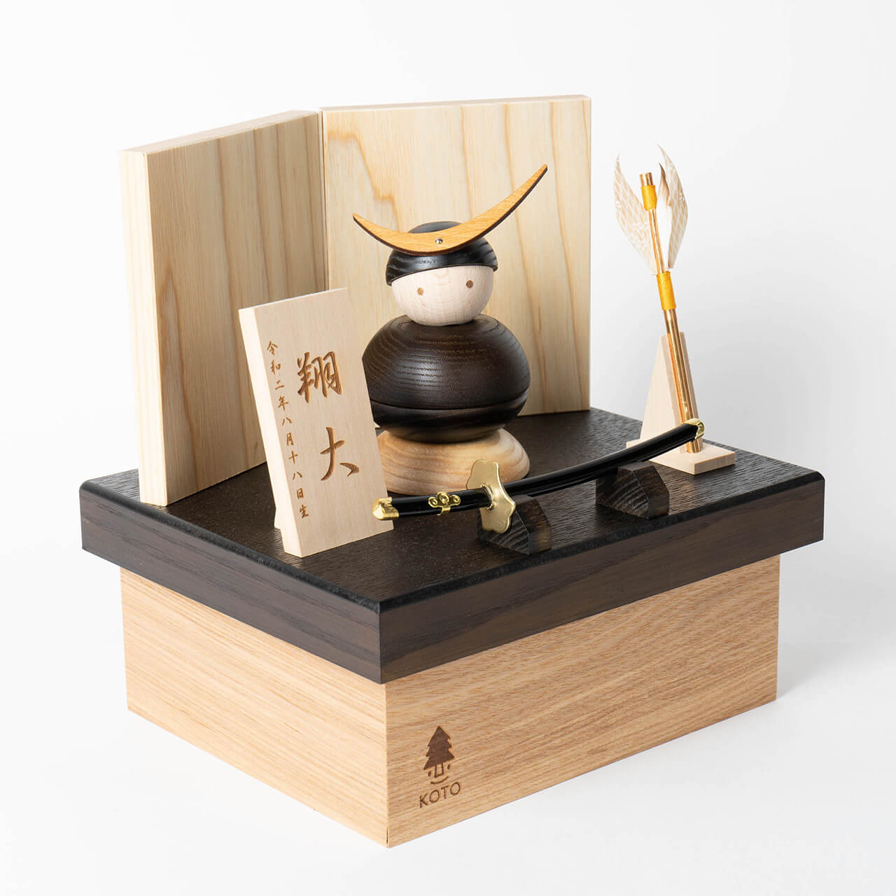 ことの木製鎧 伊達政宗 収納