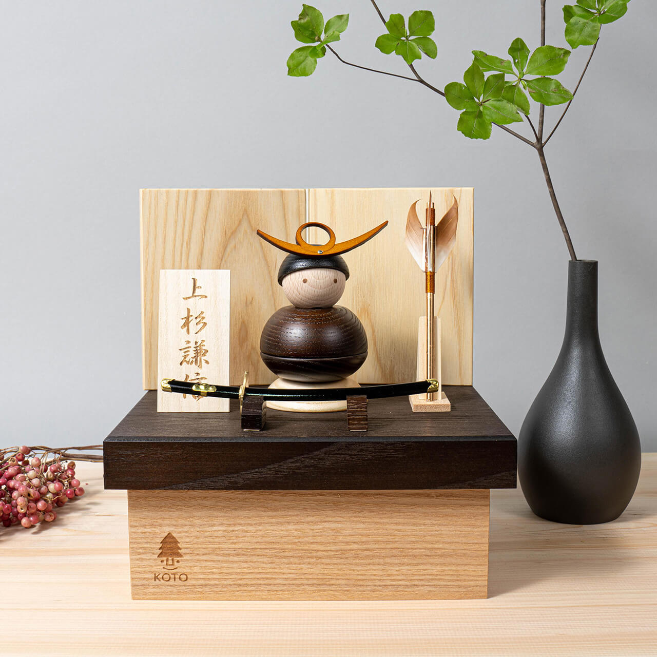 ことの木製鎧 上杉謙信 収納