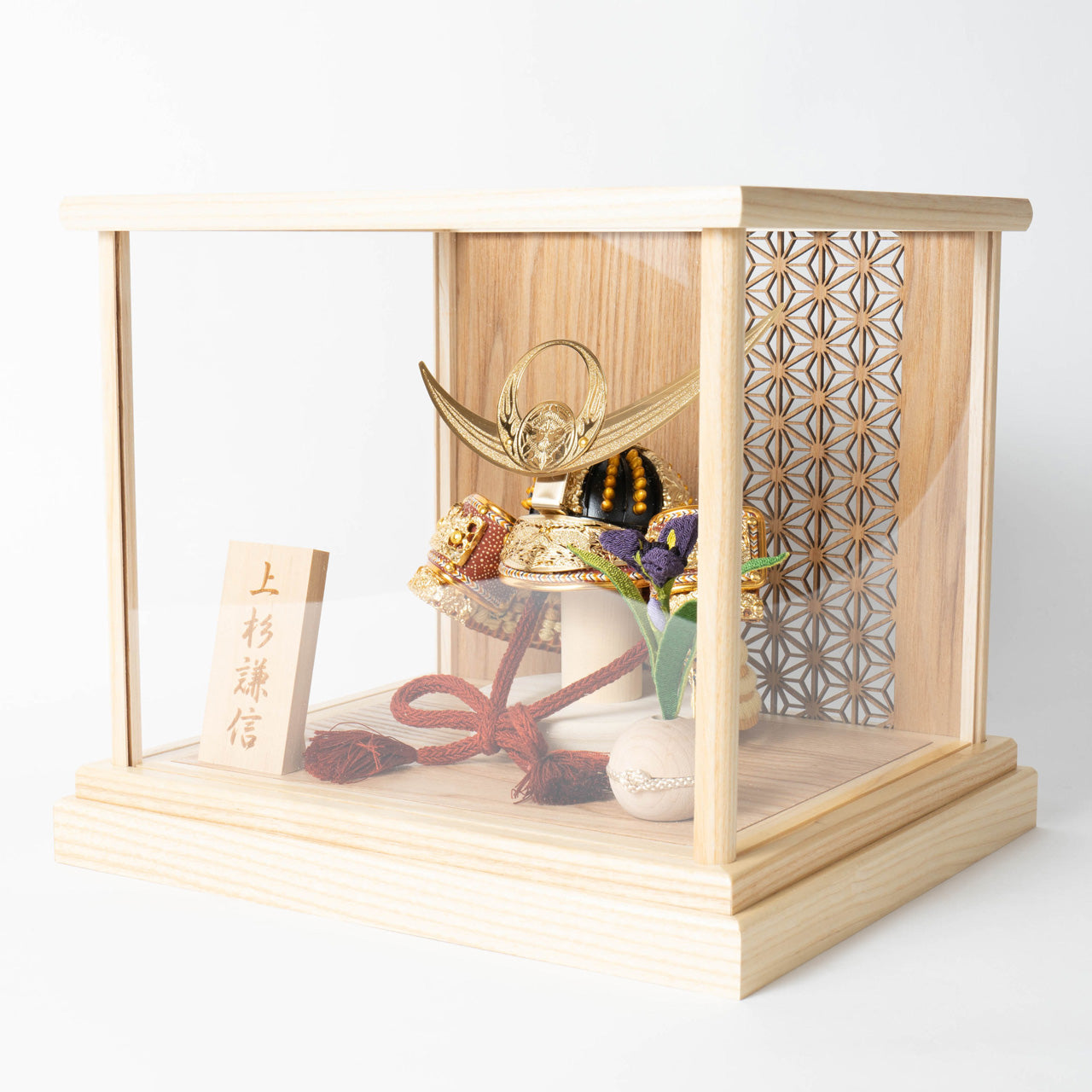 KOTO×悠雅コラボ兜 上杉謙信 麻の葉 Nケース