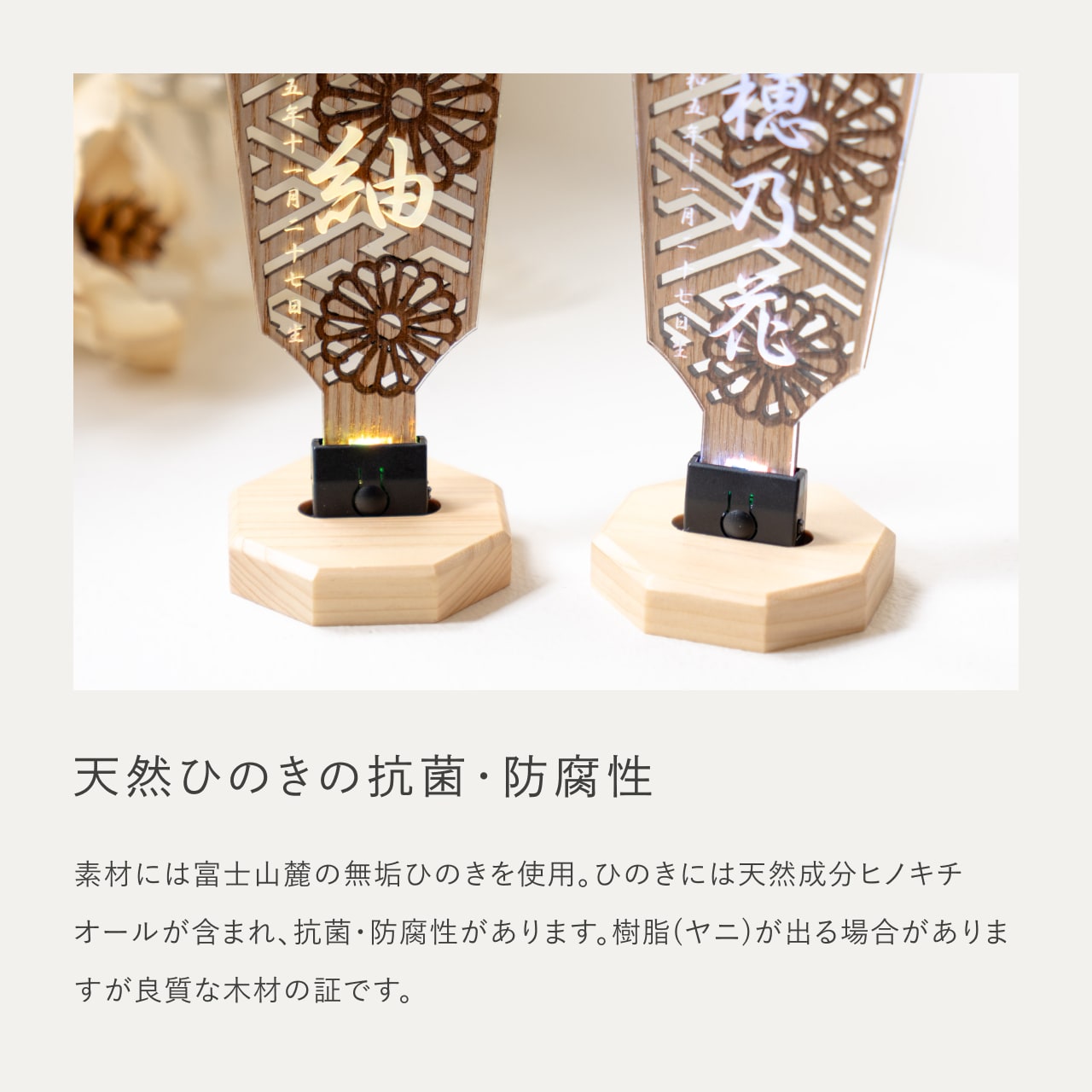 ことのオリジナル雑貨 名前羽子板 LED