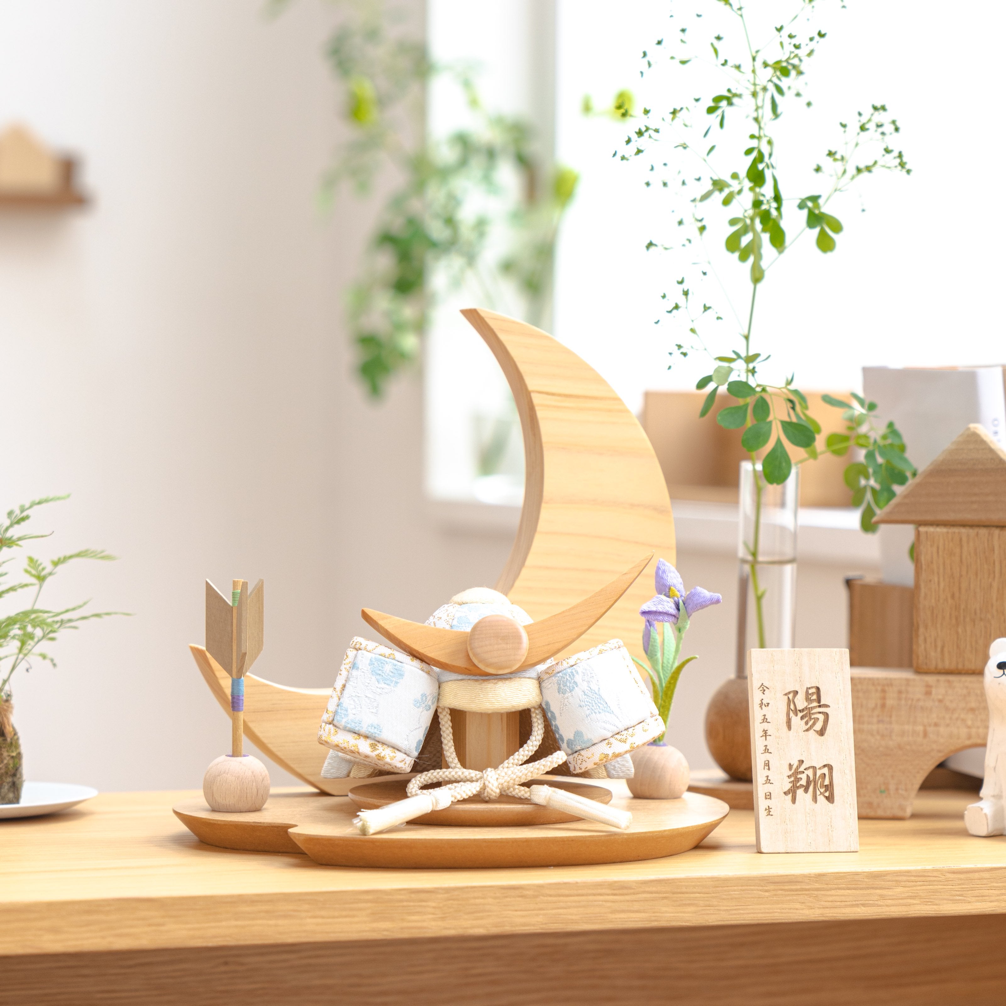 ことの木目込かぶと そら 上杉謙信 桧月