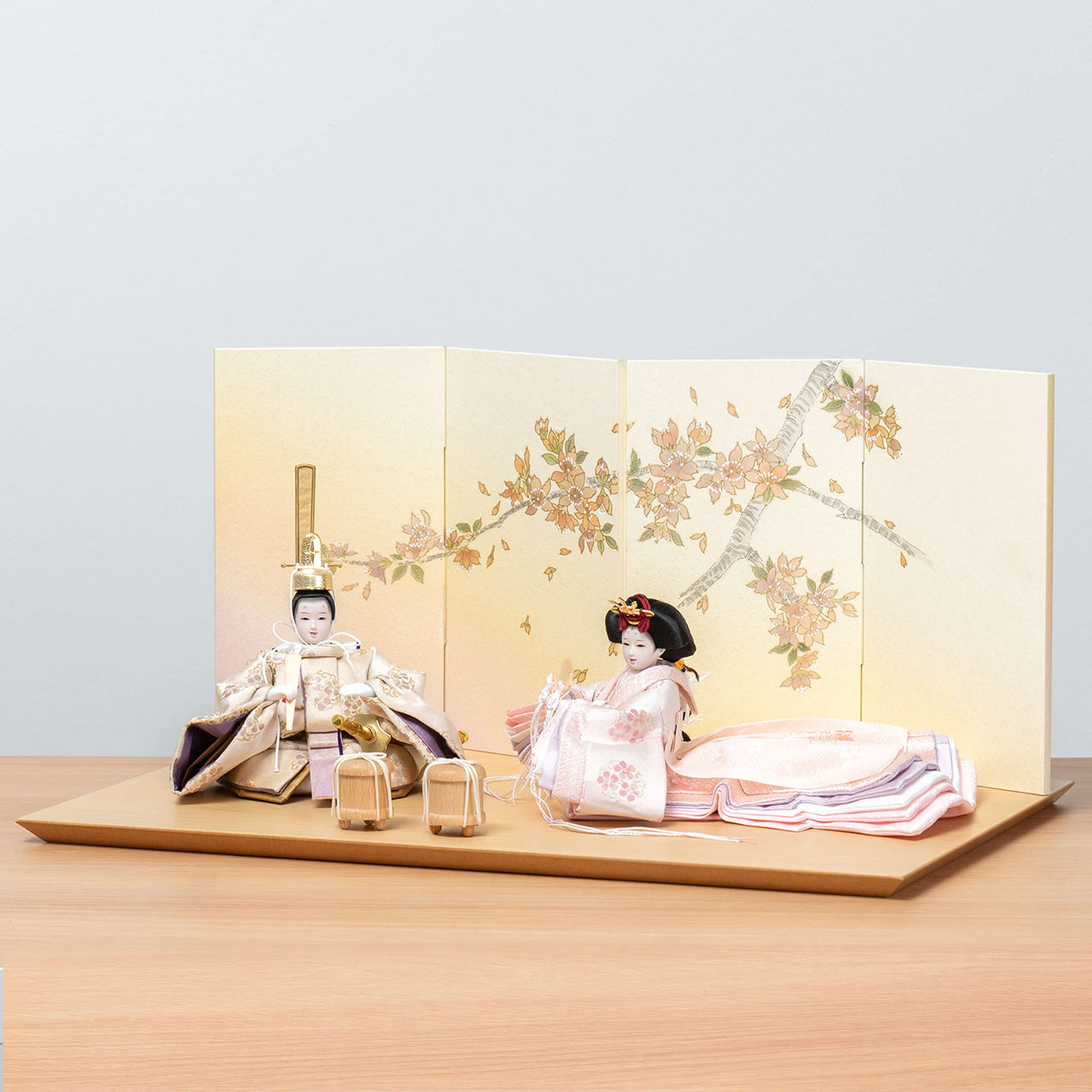 ことの平安ひな はな 手描桜平台