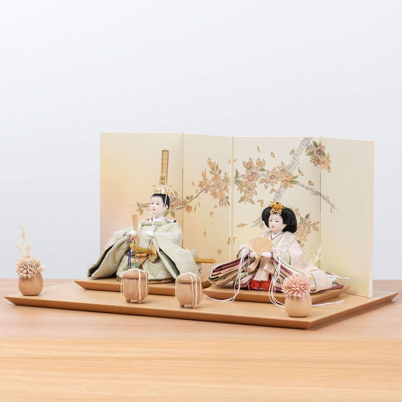 ことのひな人形 このは 手描桜平台