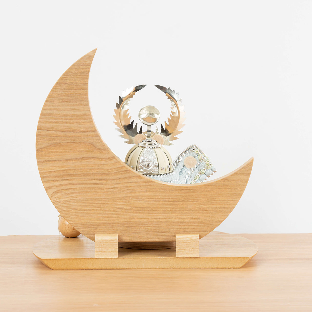 ことのオリジナル兜 徳川家康 三日月 ナチュラル