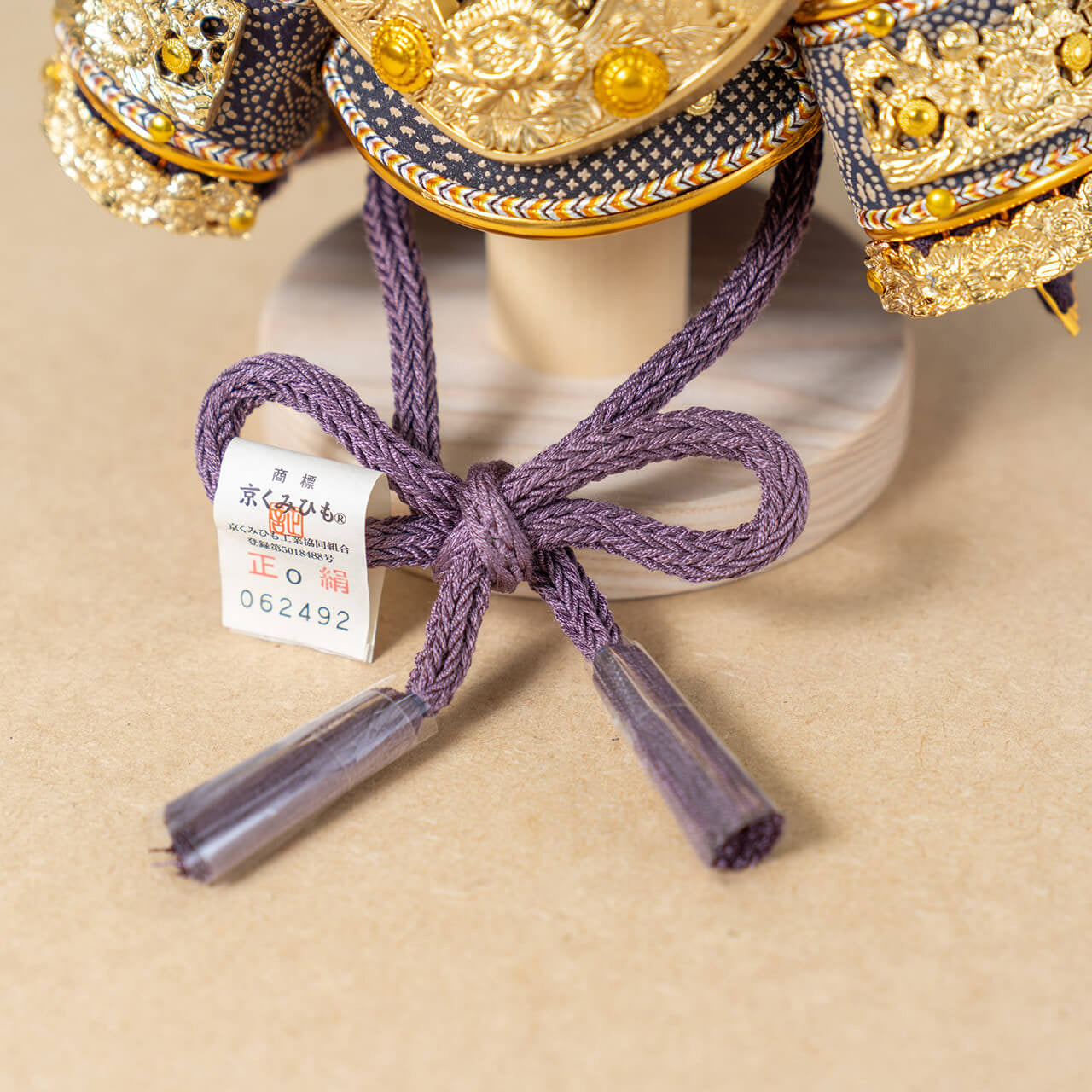 KOTO×悠雅コラボ兜 金大鍬 麻の葉 BB収納
