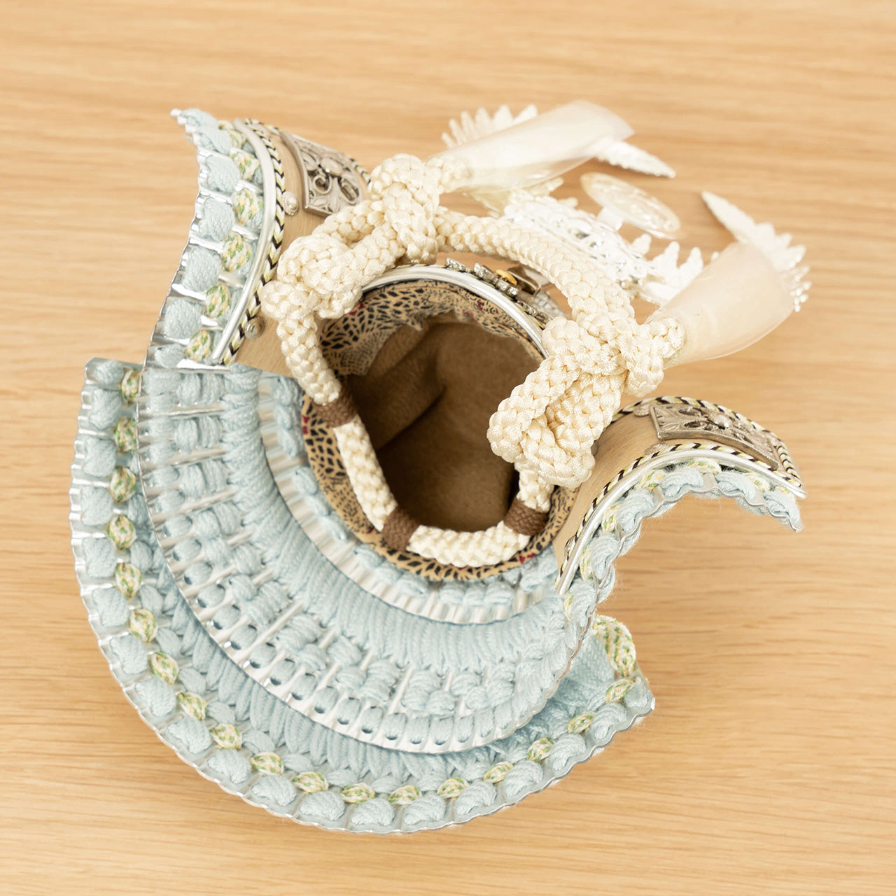ことのオリジナル兜 徳川家康 麻の葉 NB収納