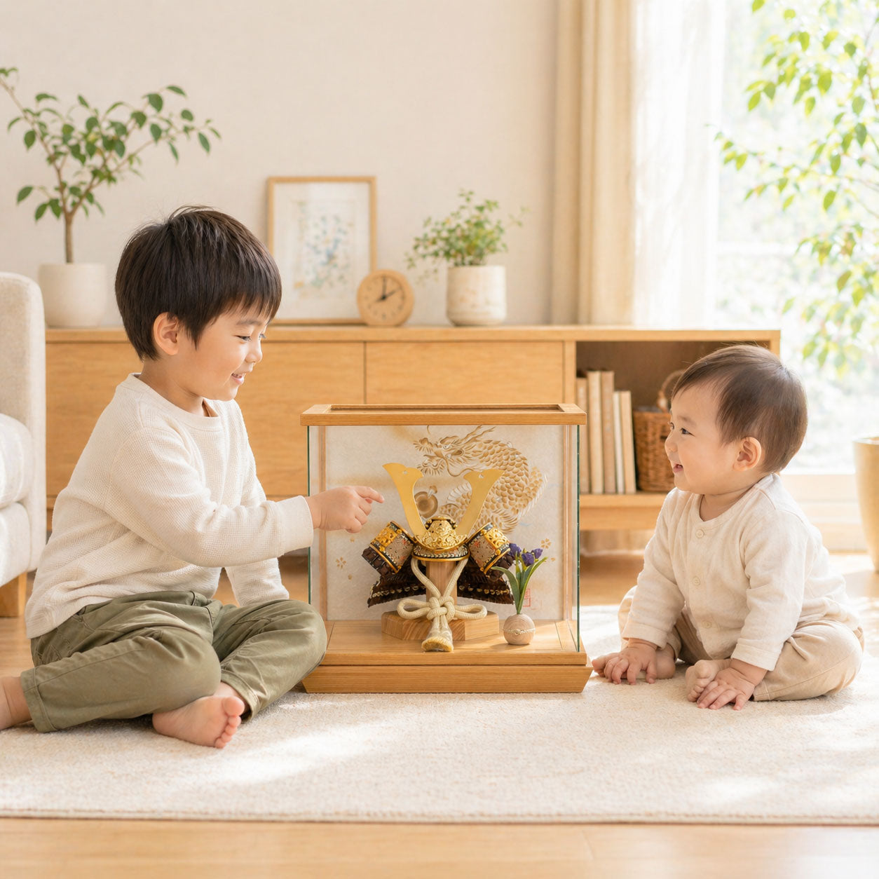 兄弟で五月人形は1つでいいの？2人目・双子の場合の選び方ガイド【初節句で迷わない】