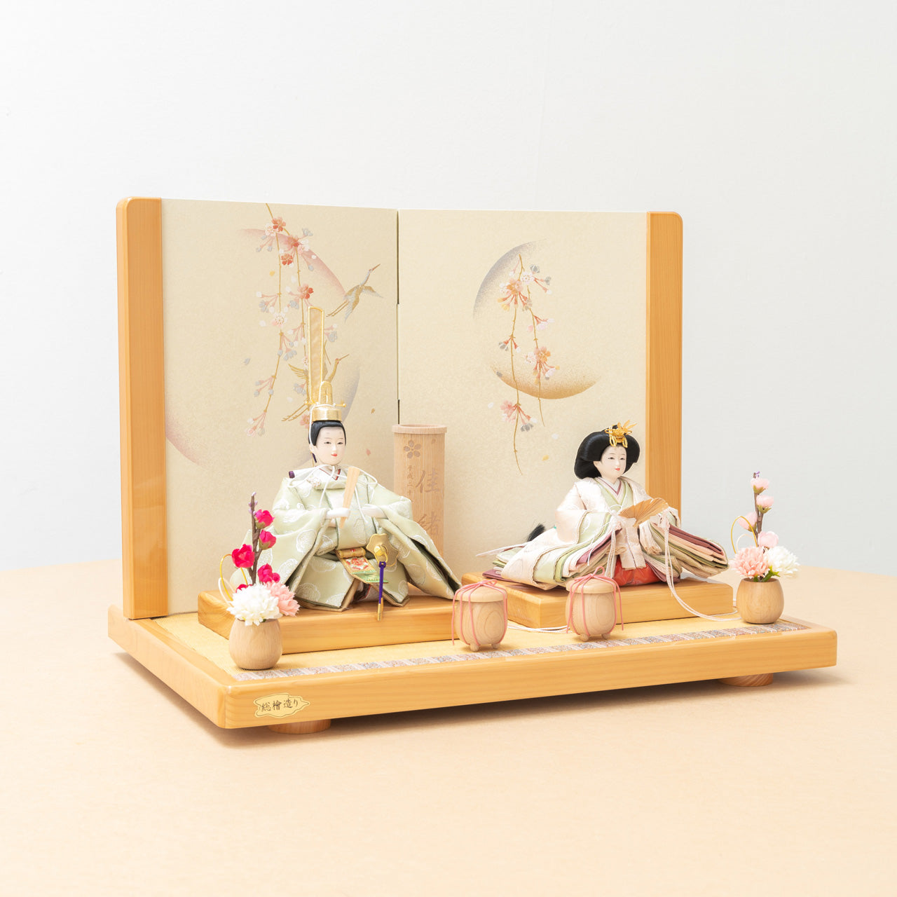 【早割】ことのひな人形　このは　ひのき　平台