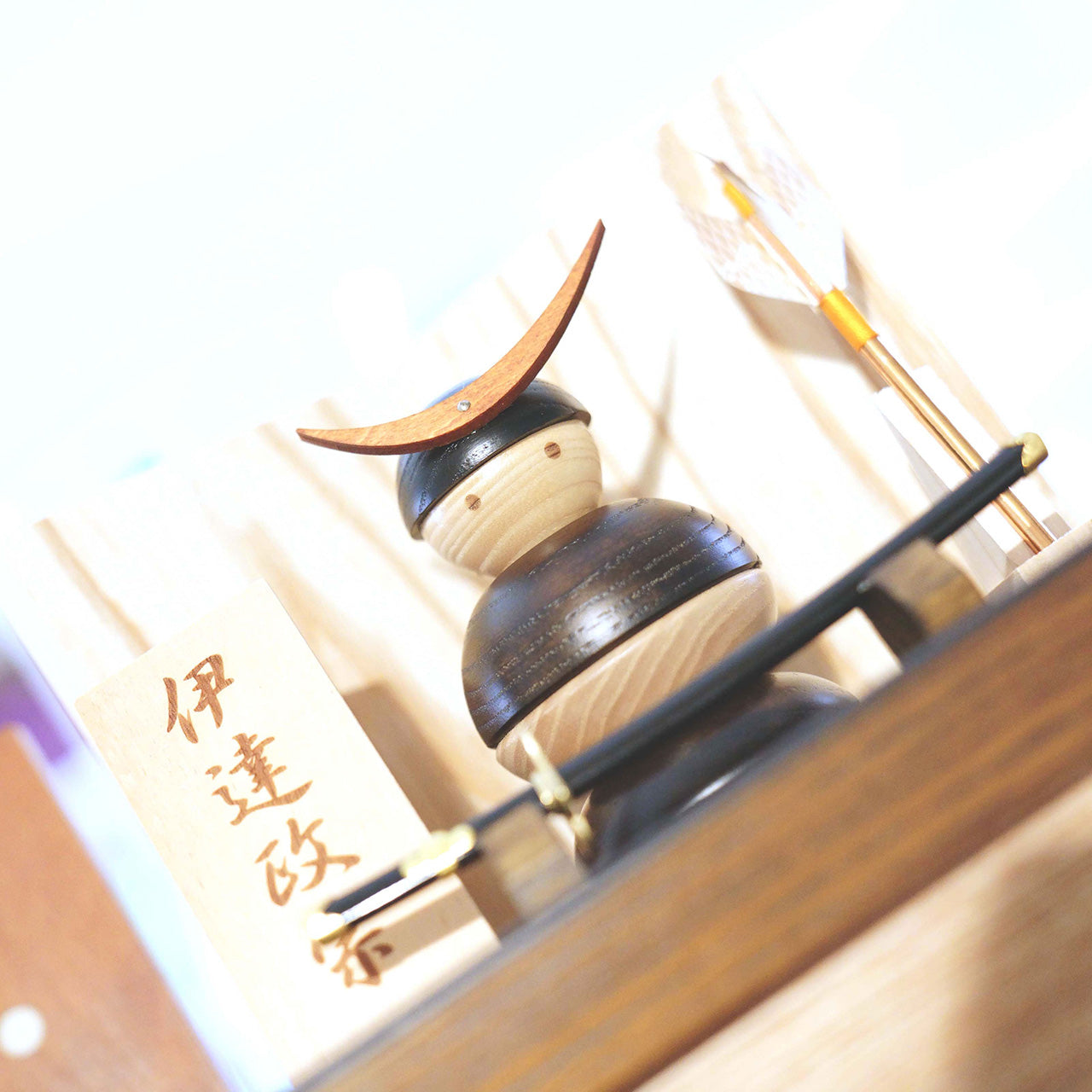 ことの木製鎧　伊達政宗　収納
