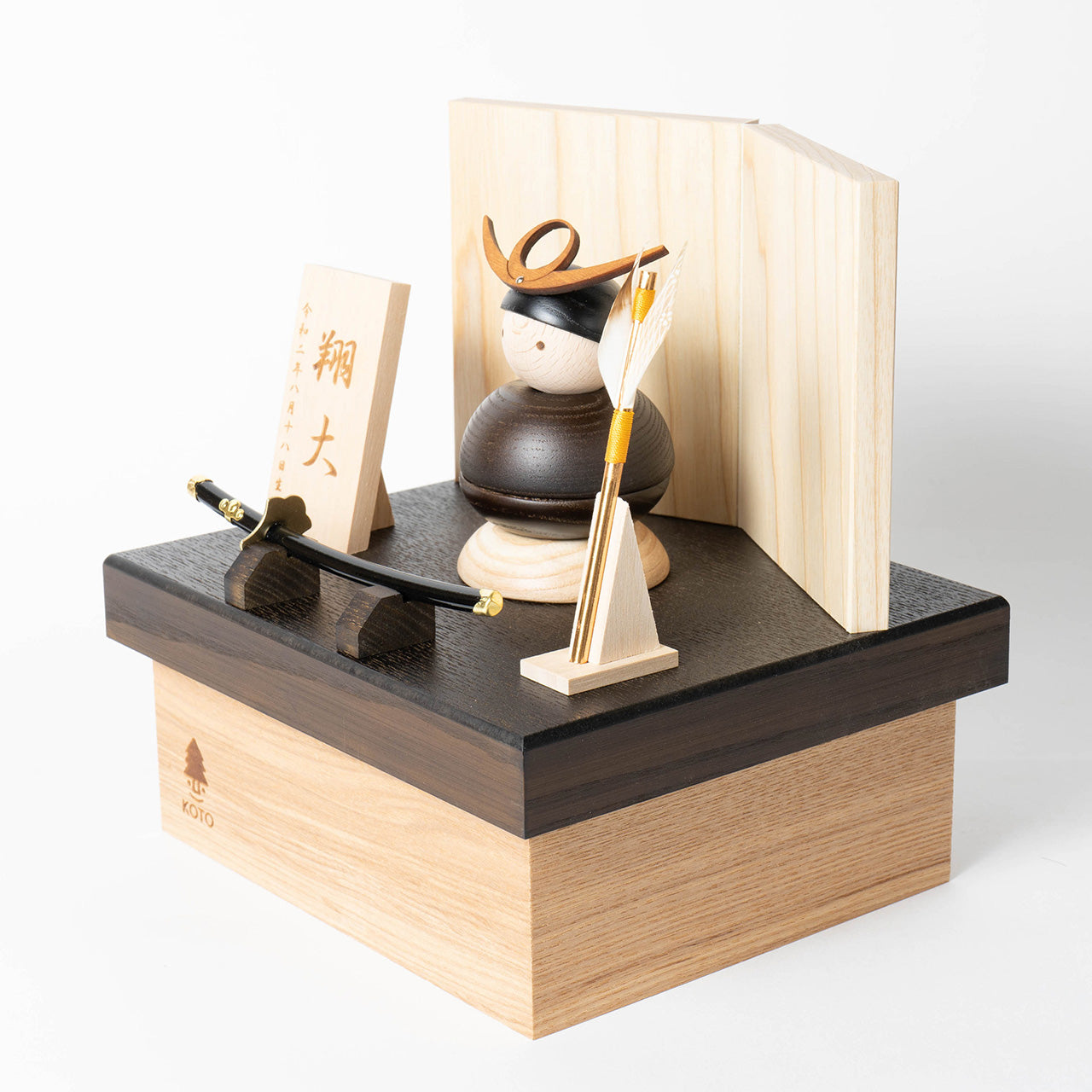 ことの木製鎧　上杉謙信　収納
