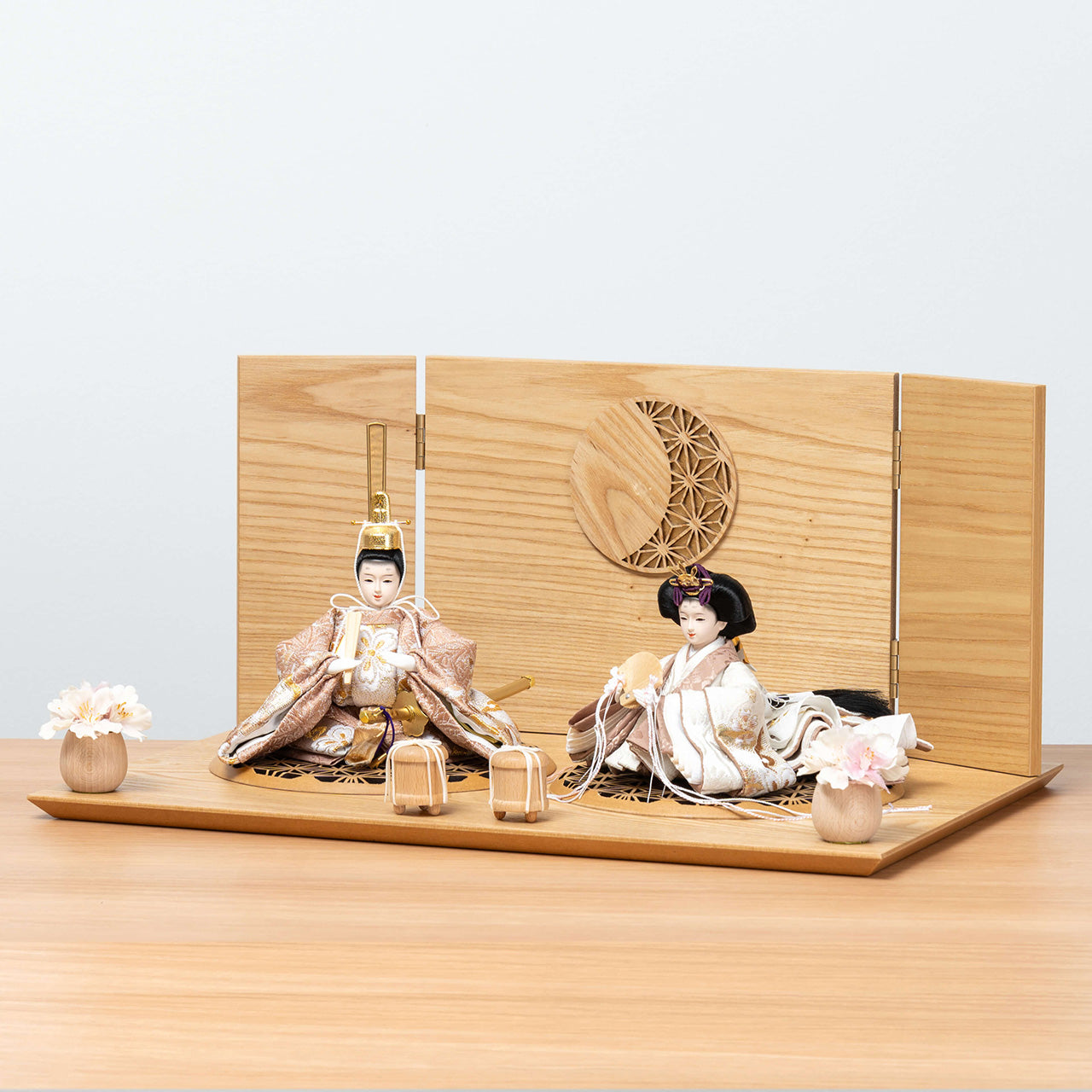 ことのつぼみシリーズ　ほのか　月型麻の葉　N平台