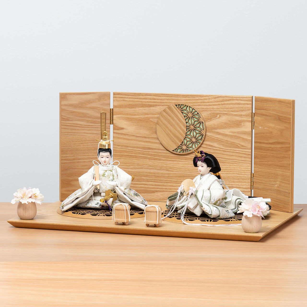 ことのつぼみシリーズ　このは　月型麻の葉　N平台