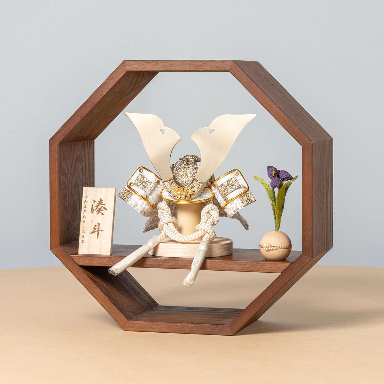ことの兜　CG金　大鍬　八角　ブラウン