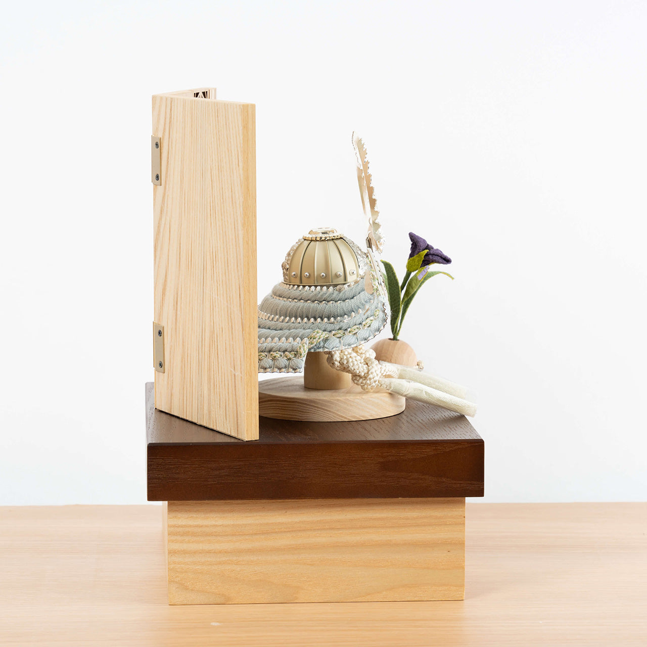 ことのオリジナル兜　徳川家康　麻の葉　NB収納