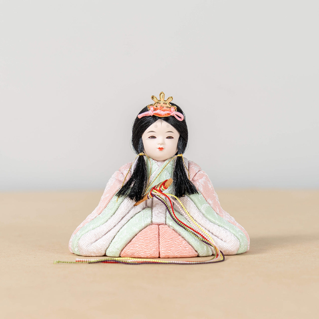 ことの木目込ひな　このは　ケース　灯桜付