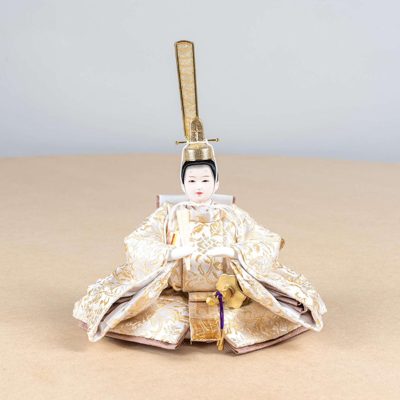 ことのひな人形　つき　麻の葉　平台